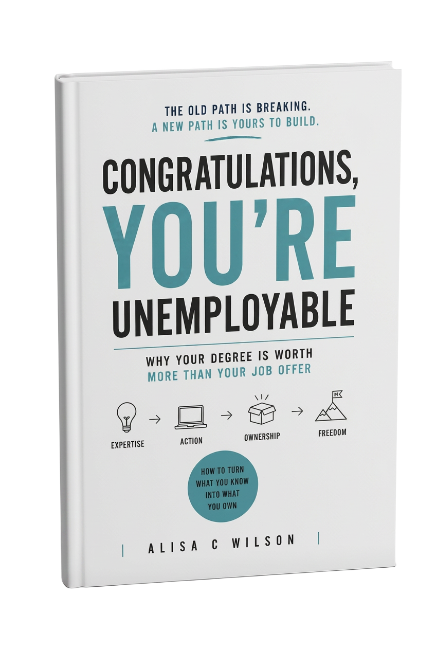 Congratulations, You're Unemployable — book cover